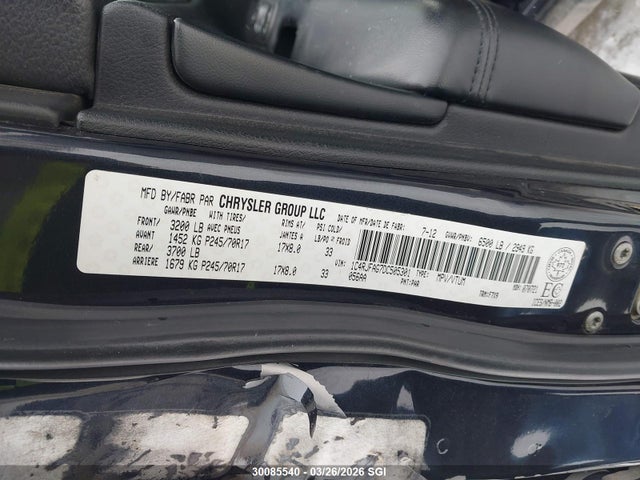 30085540 :رقم المزاد ، 1C4RJFAG7DC505301 vin ، 2013 Jeep Grand Cherokee Laredo مزاد بيع