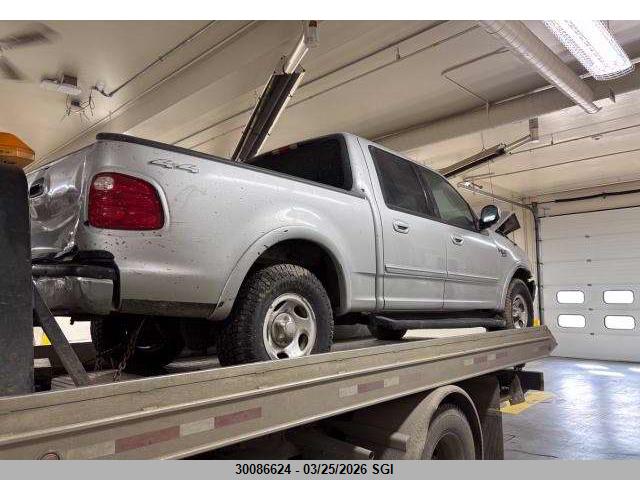 2001 Ford F150 Supercrew მანქანა იყიდება აუქციონზე, vin: 1FTRW08L61KC25629, აუქციონის ნომერი: 30086624
