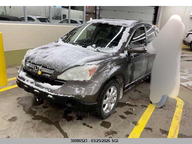 30086523 :رقم المزاد ، 5J6RE48749L805751 vin ، 2009 Honda Cr-v Exl مزاد بيع