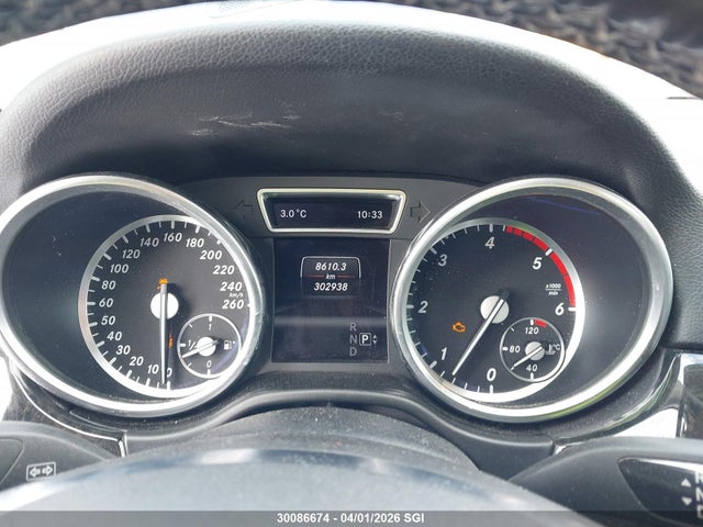 30086674 :رقم المزاد ، 4JGDA2EB6DA242226 vin ، 2013 Mercedes-benz Ml 350 Bluetec مزاد بيع