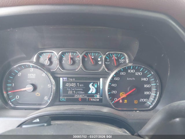 2015 Chevrolet Silverado K1500 High Country მანქანა იყიდება აუქციონზე, vin: 3GCUKTEJ0FG359707, აუქციონის ნომერი: 30085702