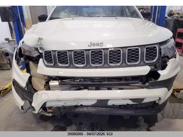 Продажа на аукционе авто 2025 Jeep Compass Sport, vin: 3C4NJDAN0ST538191, номер лота: 30086806