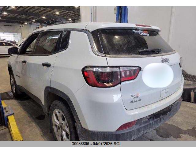 Продажа на аукционе авто 2025 Jeep Compass Sport, vin: 3C4NJDAN0ST538191, номер лота: 30086806