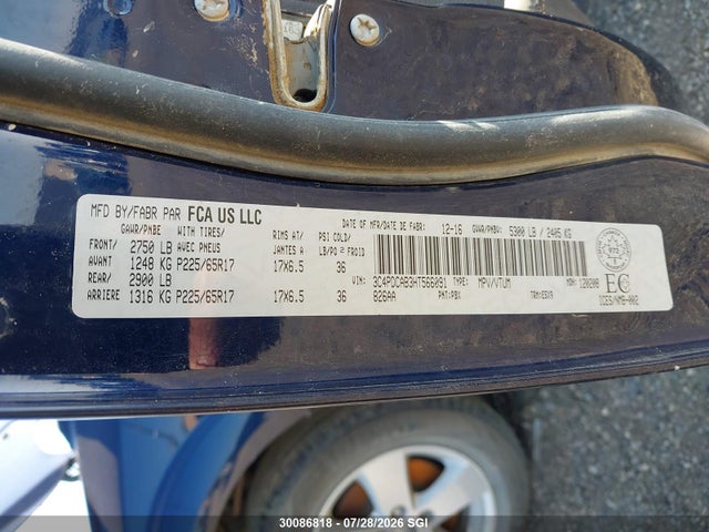 3C4PDCAB3HT566091 Dodge JOURNEY SE