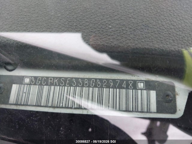 Продажа на аукционе авто 2011 Chevrolet Silverado K1500 Lt, vin: 3GCPKSE33BG329748, номер лота: 30086827