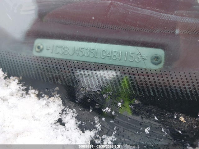 1990 Chrysler Lebaron მანქანა იყიდება აუქციონზე, vin: 1C3BJ4535LG481153, აუქციონის ნომერი: 30086894