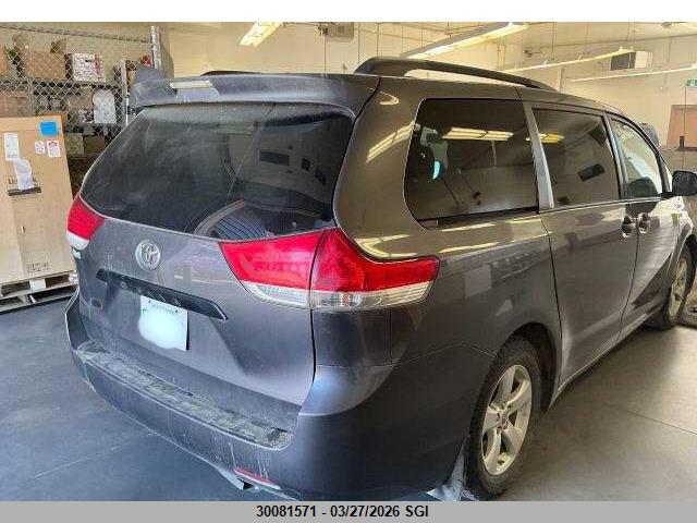Aukcja sprzedaży 2012 Toyota Sienna, vin: 5TDZK3DC0CS191637, numer aukcji: 30081571