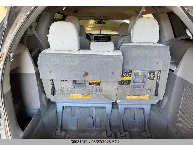 Aukcja sprzedaży 2012 Toyota Sienna, vin: 5TDZK3DC0CS191637, numer aukcji: 30081571