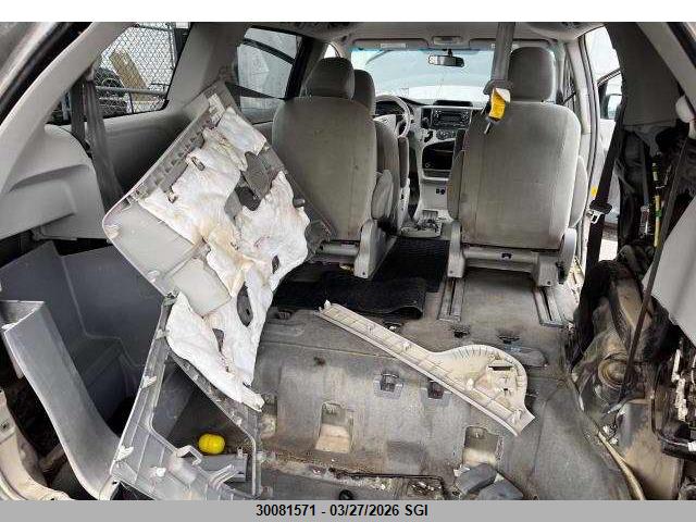 Aukcja sprzedaży 2012 Toyota Sienna, vin: 5TDZK3DC0CS191637, numer aukcji: 30081571