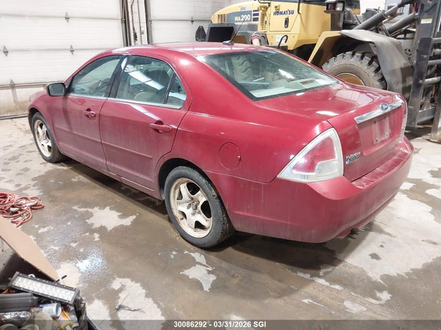 2007 Ford Fusion Sel მანქანა იყიდება აუქციონზე, vin: 3FAHP08187R182378, აუქციონის ნომერი: 30086292