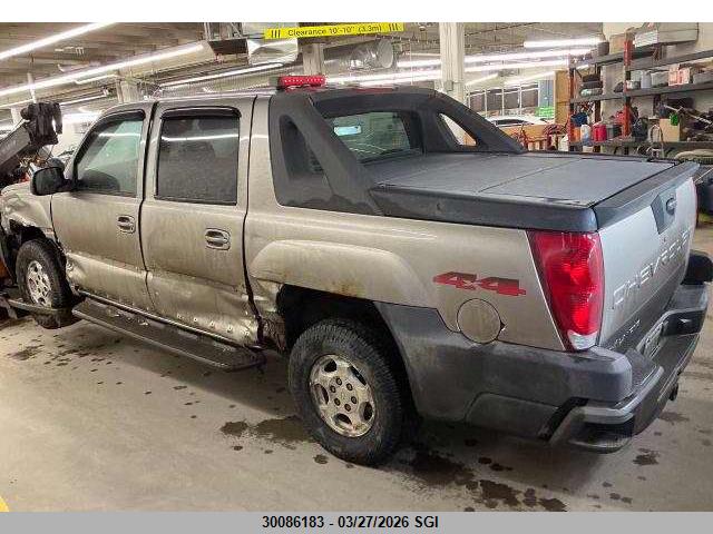 Продаж на аукціоні авто 2003 Chevrolet Avalanche K1500, vin: 3GNEK13T23G265683, номер лоту: 30086183
