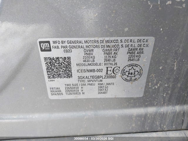 3GKALTEG8PL230860 GMC Terrain Sle
