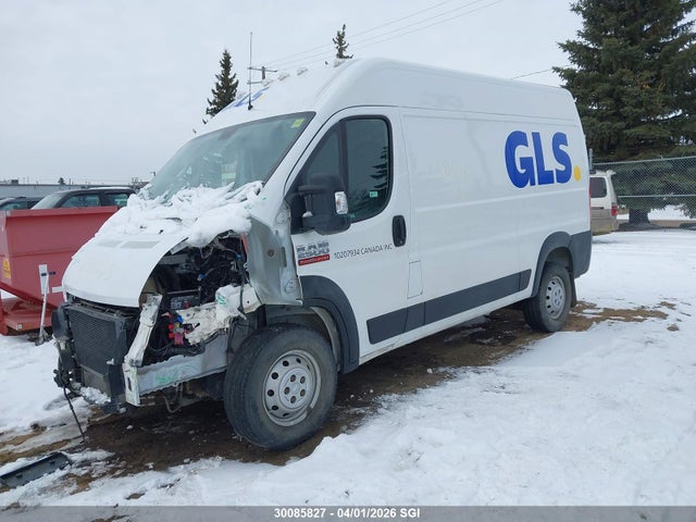 2021 Ram Promaster 2500 High Roof 136 In. Wb მანქანა იყიდება აუქციონზე, vin: 3C6LRVCGXME543725, აუქციონის ნომერი: 30085827