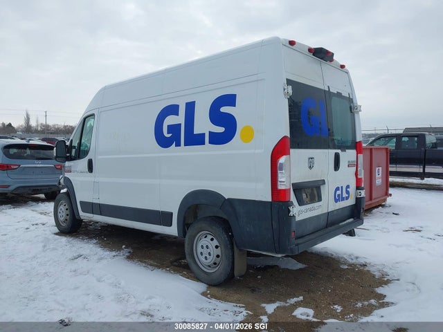 2021 Ram Promaster 2500 High Roof 136 In. Wb მანქანა იყიდება აუქციონზე, vin: 3C6LRVCGXME543725, აუქციონის ნომერი: 30085827