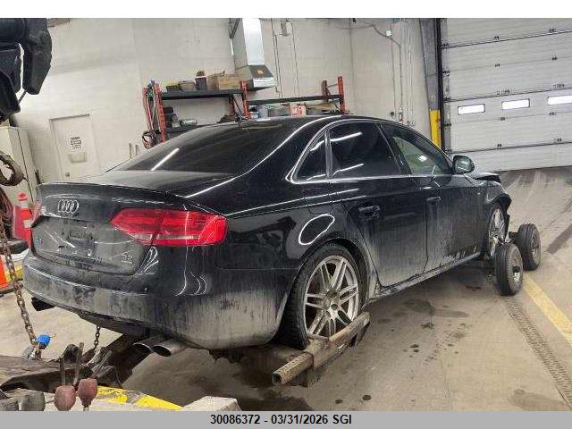 30086372 :رقم المزاد ، WAULK68K49N066922 vin ، 2009 Audi A4 3.2 مزاد بيع