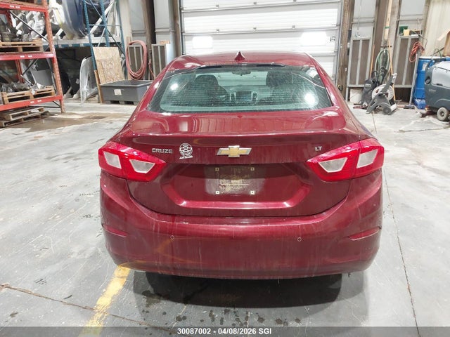 Aukcja sprzedaży 2016 Chevrolet Cruze Lt, vin: 1G1BE5SM1G7311065, numer aukcji: 30087002