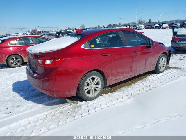 Продаж на аукціоні авто 2017 Chevrolet Cruze Lt, vin: 3G1BE5SM5HS601733, номер лоту: 30085803