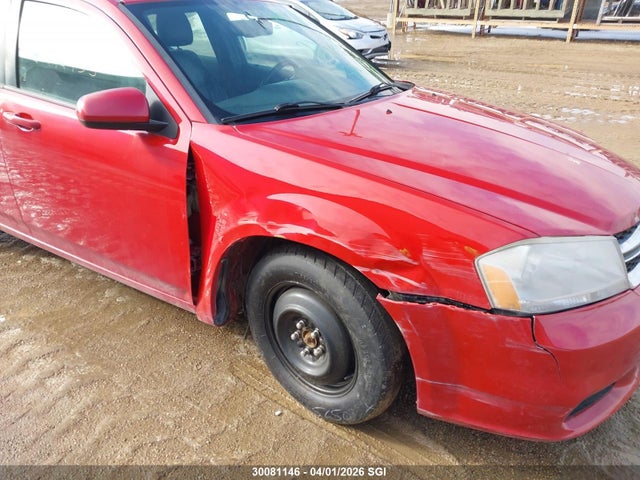 30081146 :رقم المزاد ، 1C3CDZCG6CN213626 vin ، 2012 Dodge Avenger Sxt مزاد بيع