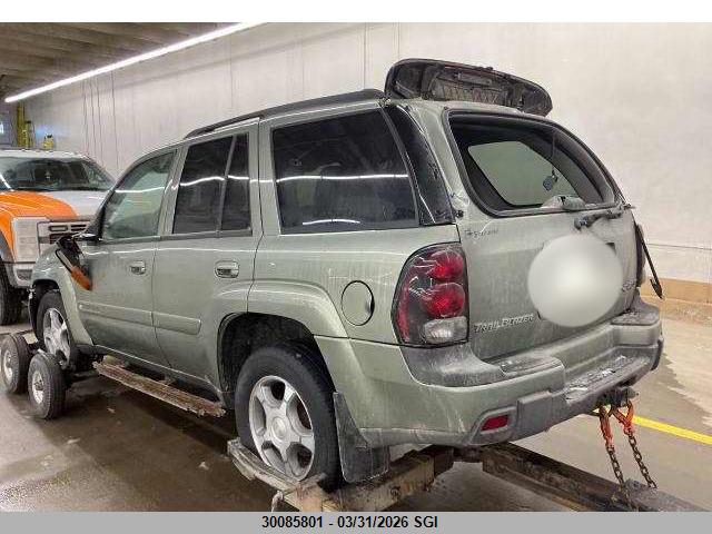 Aukcja sprzedaży 2004 Chevrolet Trailblazer Ls/lt, vin: 1GNDT13S342265170, numer aukcji: 30085801