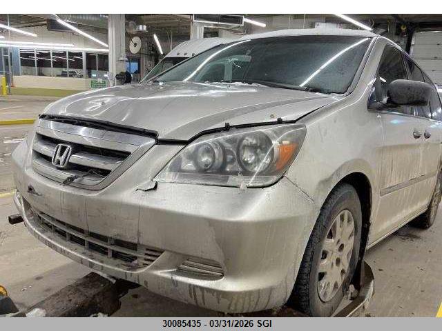 2007 Honda Odyssey Lx მანქანა იყიდება აუქციონზე, vin: 5FNRL38227B514160, აუქციონის ნომერი: 30085435