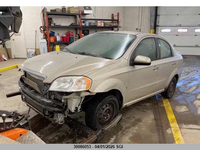Продаж на аукціоні авто 2009 Chevrolet Aveo Lt, vin: 3G1TX56E89L116502, номер лоту: 30086053