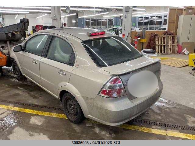 Продаж на аукціоні авто 2009 Chevrolet Aveo Lt, vin: 3G1TX56E89L116502, номер лоту: 30086053