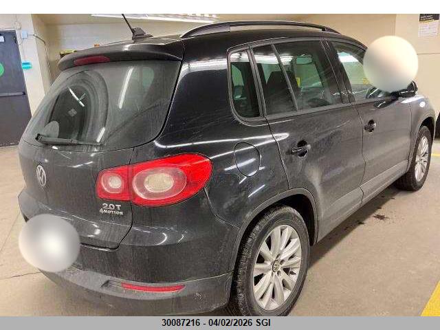 30087216 :رقم المزاد ، WVGBV95N79W534203 vin ، 2009 Volkswagen Tiguan Se/sel مزاد بيع