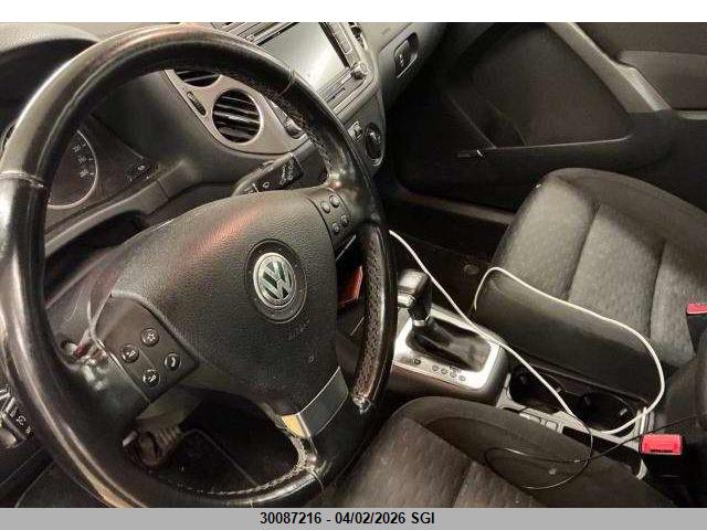 30087216 :رقم المزاد ، WVGBV95N79W534203 vin ، 2009 Volkswagen Tiguan Se/sel مزاد بيع