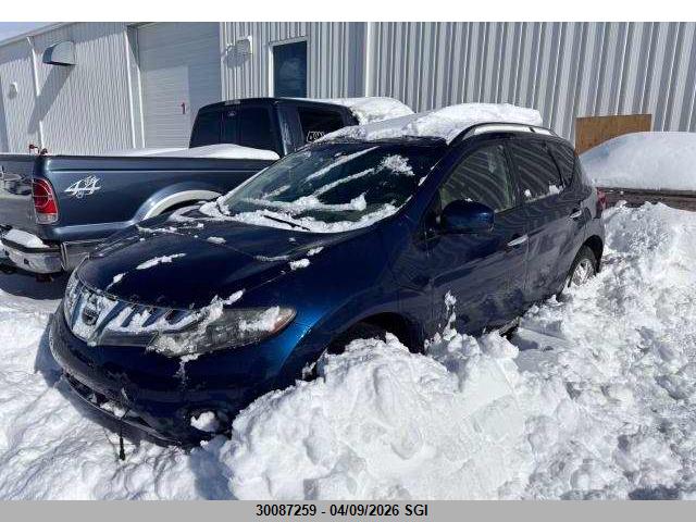 30087259 :رقم المزاد ، JN8AZ1MW0AW104618 vin ، 2010 Nissan Murano S/sl/le مزاد بيع