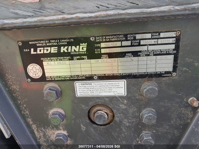 Lode King Industries Grain Bulker 45ft 2021 2LDHG4537MF070486 Image 9