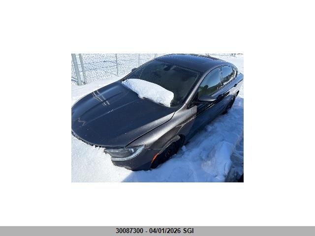 2016 Chrysler 200 S მანქანა იყიდება აუქციონზე, vin: 1C3CCCBG7GN193555, აუქციონის ნომერი: 30087300