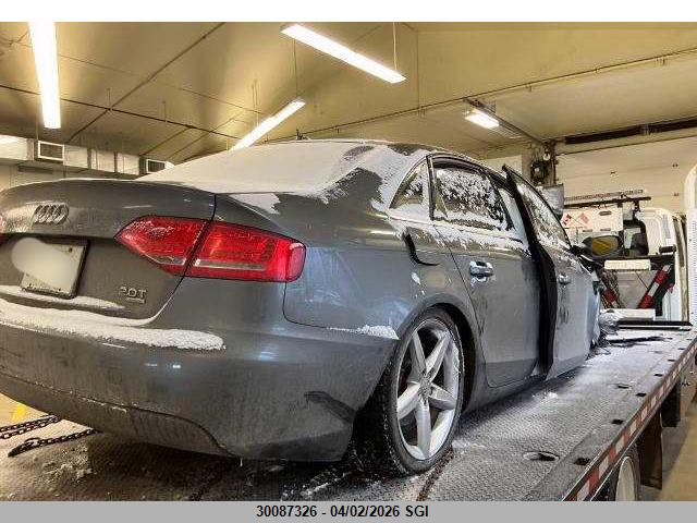 30087326 :رقم المزاد ، WAUFFCFL7CA044360 vin ، 2012 Audi A4 Premium مزاد بيع