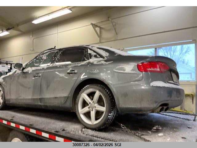 30087326 :رقم المزاد ، WAUFFCFL7CA044360 vin ، 2012 Audi A4 Premium مزاد بيع