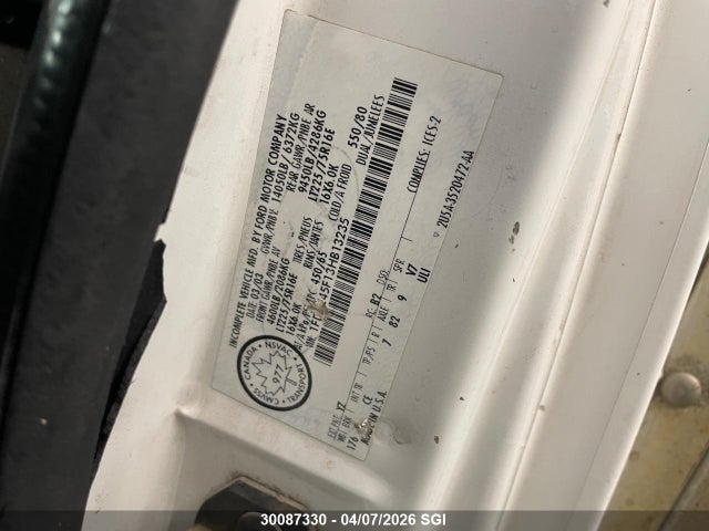 Aukcja sprzedaży 2003 Ford Econoline E450 Super Duty Cutwy Van, vin: 1FDXE45F13HB13235, numer aukcji: 30087330