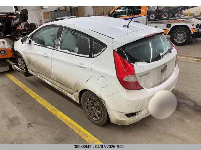 Продажа на аукционе авто 2013 Hyundai Accent Gls/gs, vin: KMHCT5AEXDU095060, номер лота: 30086943