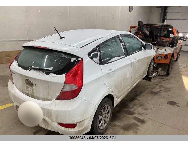 Продажа на аукционе авто 2013 Hyundai Accent Gls/gs, vin: KMHCT5AEXDU095060, номер лота: 30086943