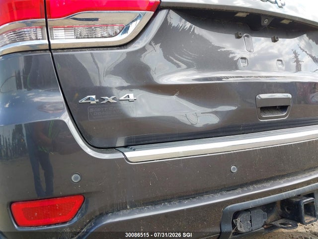 Продажа на аукционе авто 2015 Jeep Grand Cherokee Overland, vin: 1C4RJFCG3FC820421, номер лота: 30086515