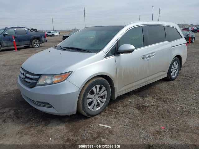 2014 Honda Odyssey Ex მანქანა იყიდება აუქციონზე, vin: 5FNRL5H41EB503726, აუქციონის ნომერი: 30087689