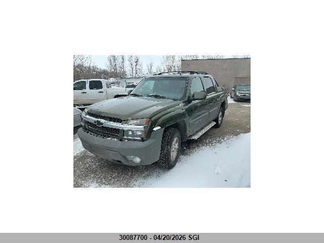 Aukcja sprzedaży 2002 Chevrolet Avalanche K1500, vin: 3GNEK13T22G239910, numer aukcji: 30087700