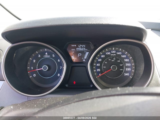 Aukcja sprzedaży 2013 Hyundai Elantra Gls/limited, vin: 5NPDH4AE2DH264731, numer aukcji: 30085577