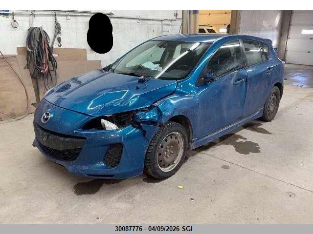 Aukcja sprzedaży 2013 Mazda 3 I, vin: JM1BL1L76D1827192, numer aukcji: 30087776