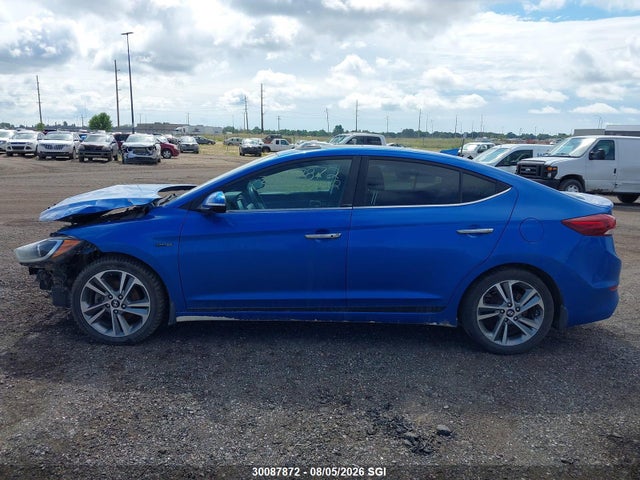 2017 Hyundai Elantra Se/value/limited მანქანა იყიდება აუქციონზე, vin: KMHD84LF9HU086412, აუქციონის ნომერი: 30087872