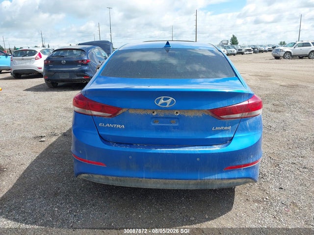 2017 Hyundai Elantra Se/value/limited მანქანა იყიდება აუქციონზე, vin: KMHD84LF9HU086412, აუქციონის ნომერი: 30087872