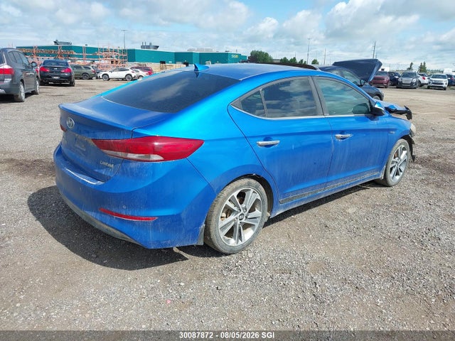 2017 Hyundai Elantra Se/value/limited მანქანა იყიდება აუქციონზე, vin: KMHD84LF9HU086412, აუქციონის ნომერი: 30087872