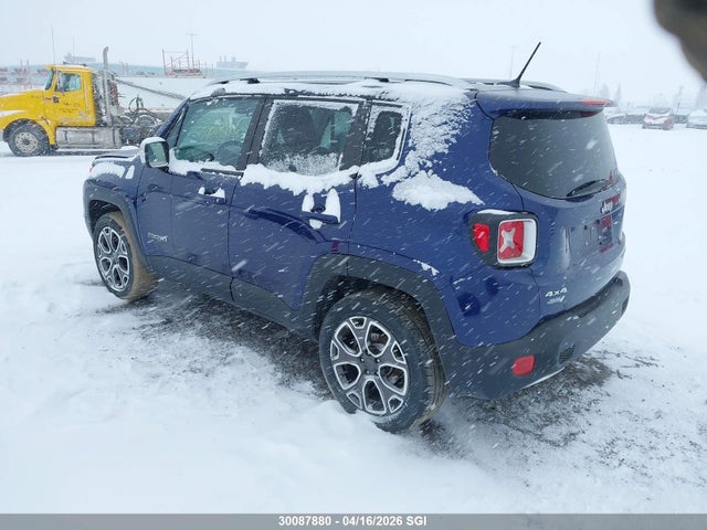 30087880 :رقم المزاد ، ZACCJBDT2GPE24665 vin ، 2016 Jeep Renegade Limited مزاد بيع
