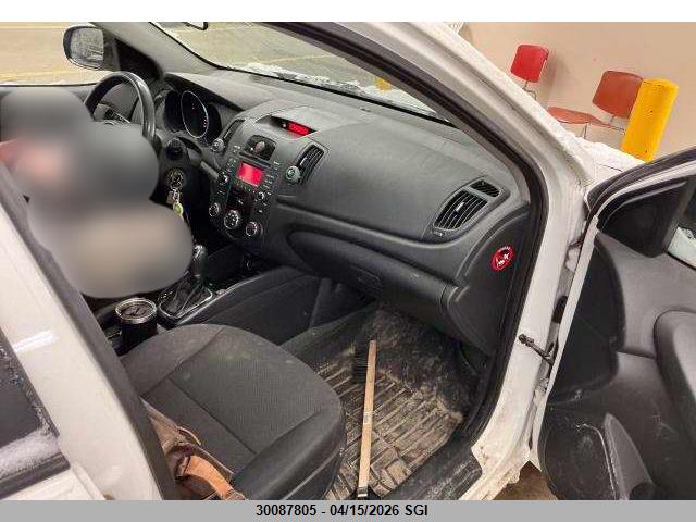 30087805 :رقم المزاد ، KNAFU4A24C5501838 vin ، 2012 Kia Forte Ex مزاد بيع