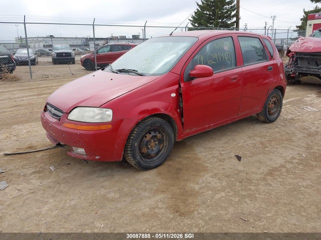 2007 Chevrolet Aveo Ls მანქანა იყიდება აუქციონზე, vin: KL1TD65677B690918, აუქციონის ნომერი: 30087888