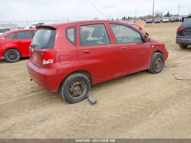 2007 Chevrolet Aveo Ls მანქანა იყიდება აუქციონზე, vin: KL1TD65677B690918, აუქციონის ნომერი: 30087888