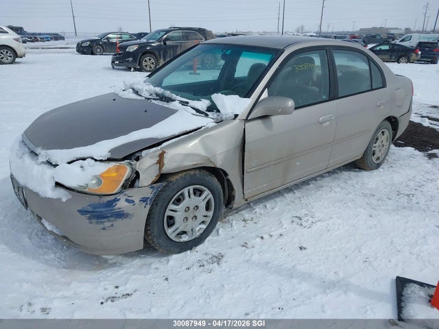 Aukcja sprzedaży 2001 Honda Civic Lx, vin: 2HGES16621H902617, numer aukcji: 30087949