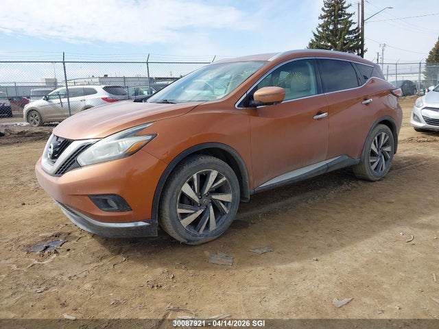 5N1AZ2MH5GN122576 Nissan Murano S/sl/sv/platinum